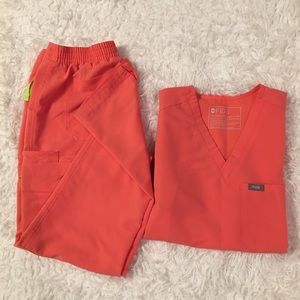 XXS/XSP HOT CORAL SET